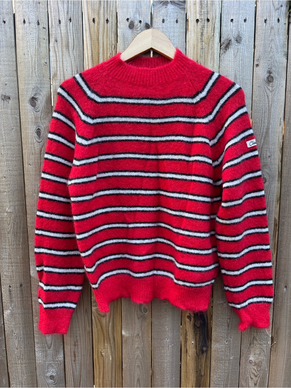 Claudie pierlot mohair blend sweater
